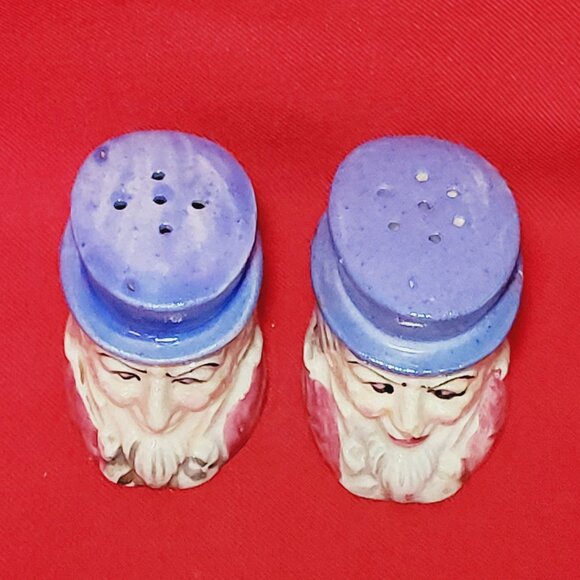 Vintage Uncle Sam Head Salt and Pepper Shakers - Picture 3 of 12